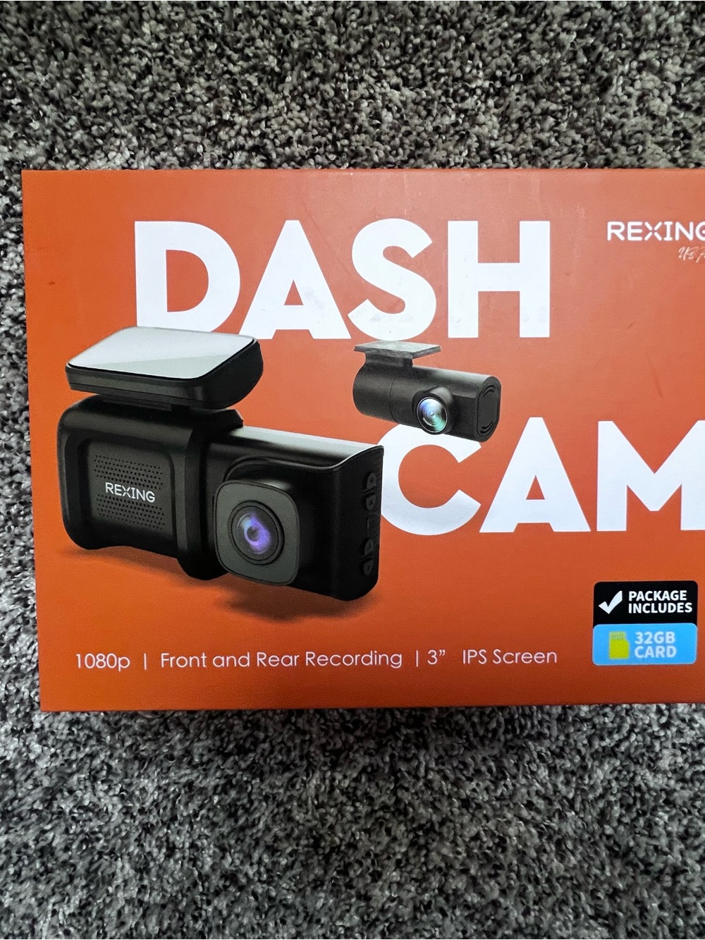 Rexing Front and Rear Dash Camera - Picture 7 of 8